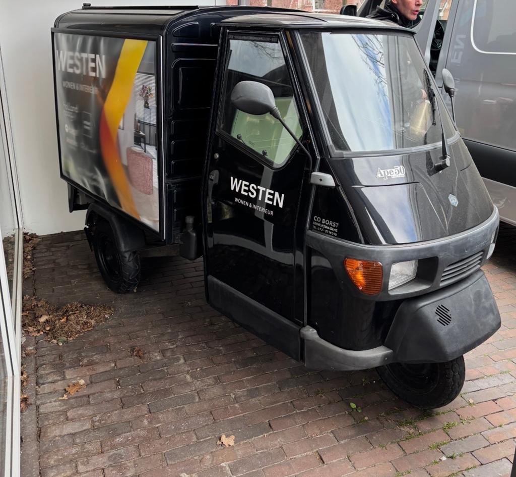 Piaggio APE 50 - Compacte en wendbare brommobiel, Fietsen en Brommers, Gebruikt, Overige modellen, Maximaal 45 km/u, Ophalen of Verzenden