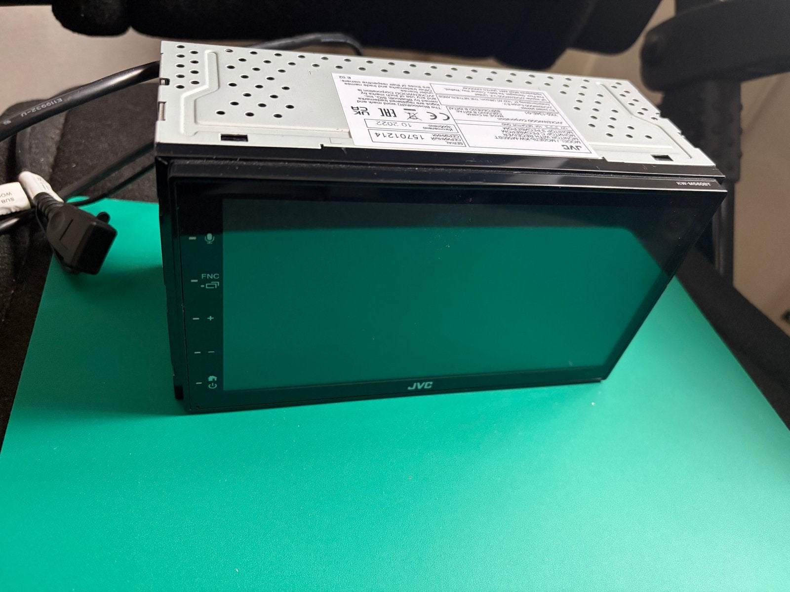 JVC KW-M560BT Autoradio met Bluetooth en Carplay/Android, Ophalen, Gebruikt