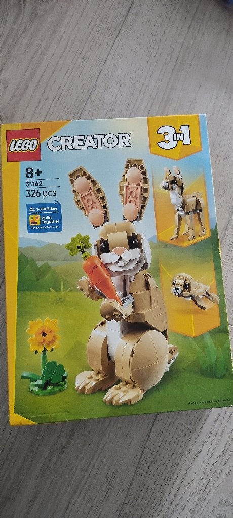 Lego 3in1 31162 konijn, Kinderen en Baby's, Lego, Ophalen of Verzenden, Zo goed als nieuw, Inclusief instructies