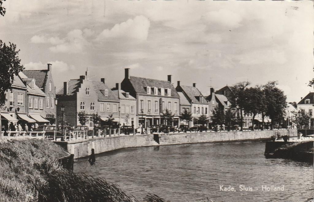 SLUIS Kade, Verzamelen, Verzenden, 1960 tot 1980, Gelopen, Zeeland
