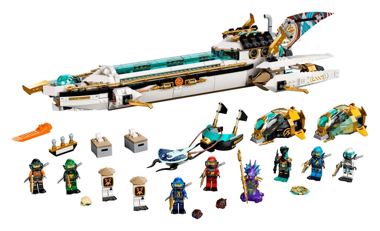 LEGO Ninjago Hydro Bounty (71756) - Zo goed als nieuw, Ophalen of Verzenden, Zo goed als nieuw