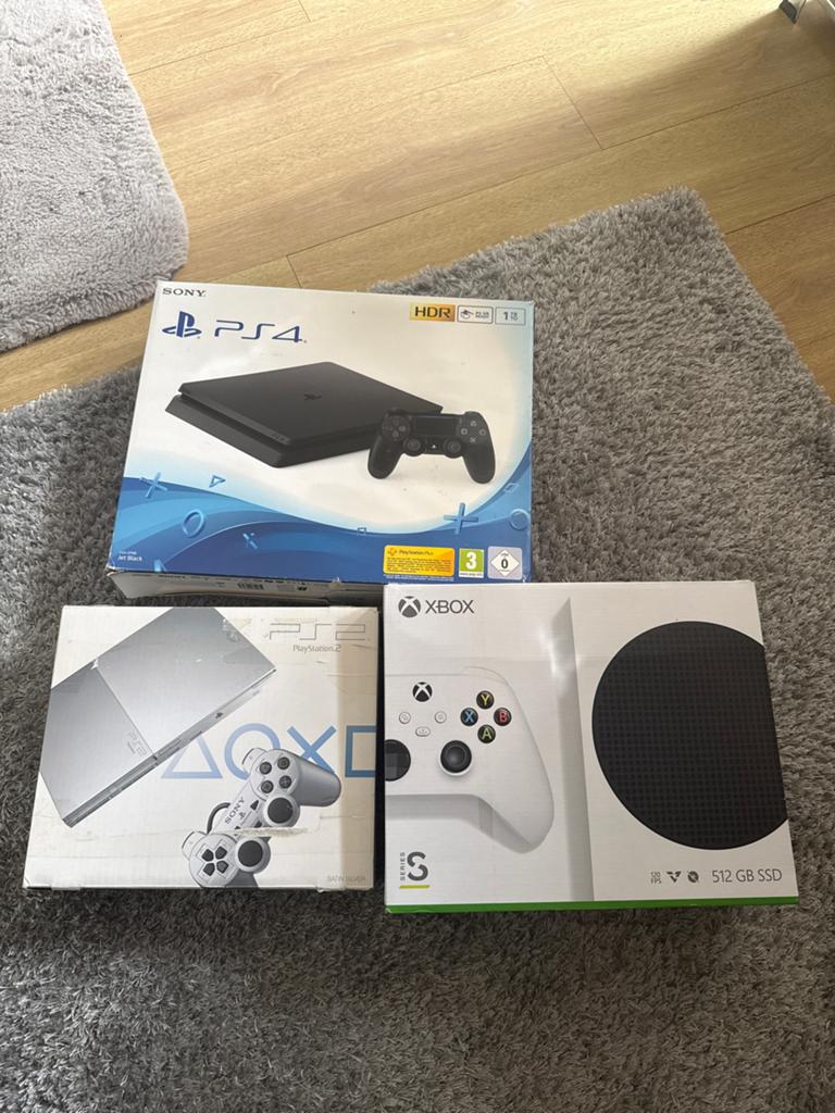 Lege dozen: PlayStation 4, PlayStation 2, Xbox Series S, Ophalen of Verzenden, Zo goed als nieuw