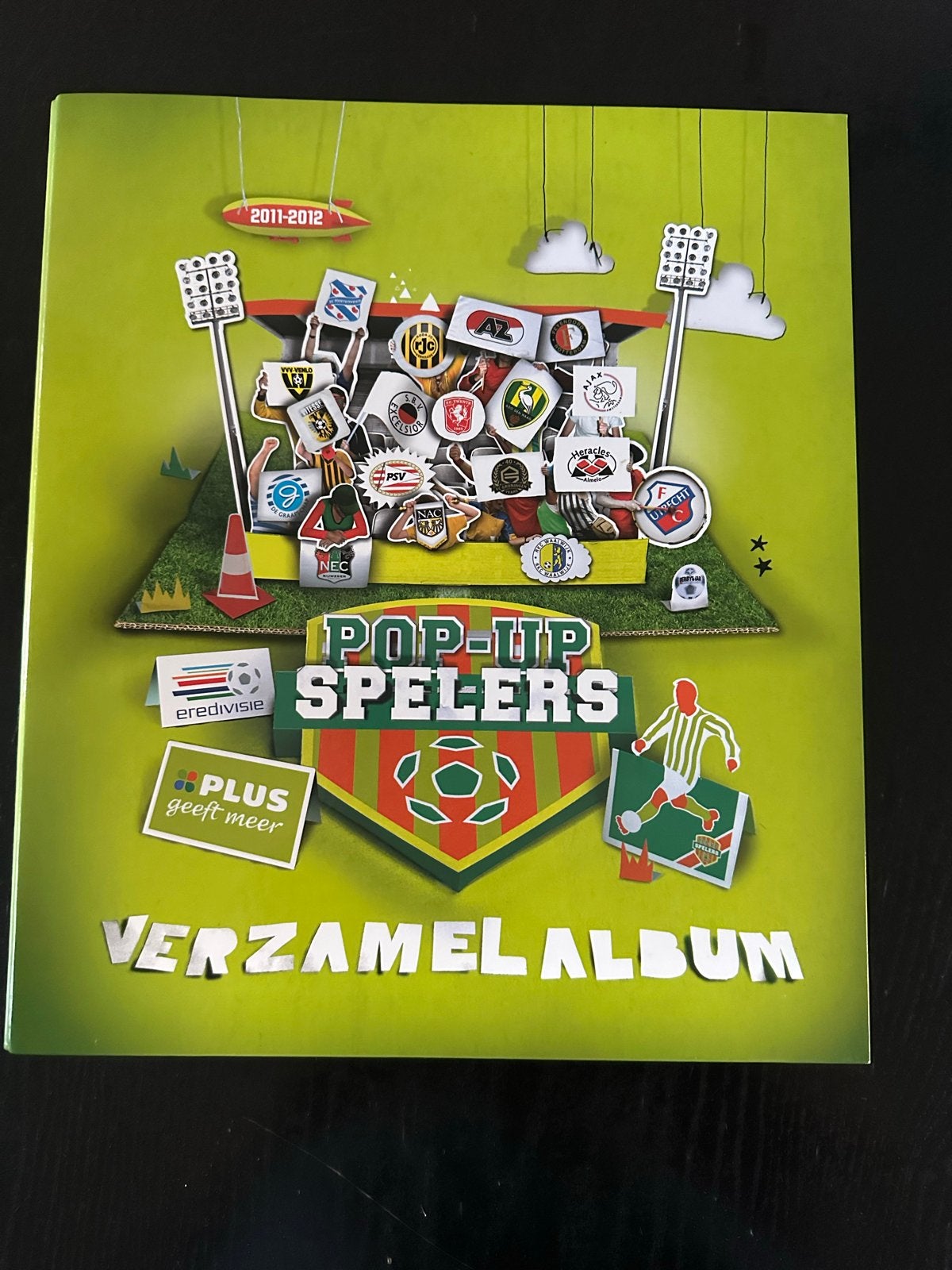 Plus Pop-Up Spelers Verzameling Eredivisie 2011-2012, Ophalen of Verzenden, Zo goed als nieuw, Overige binnenlandse clubs, Spelerskaart