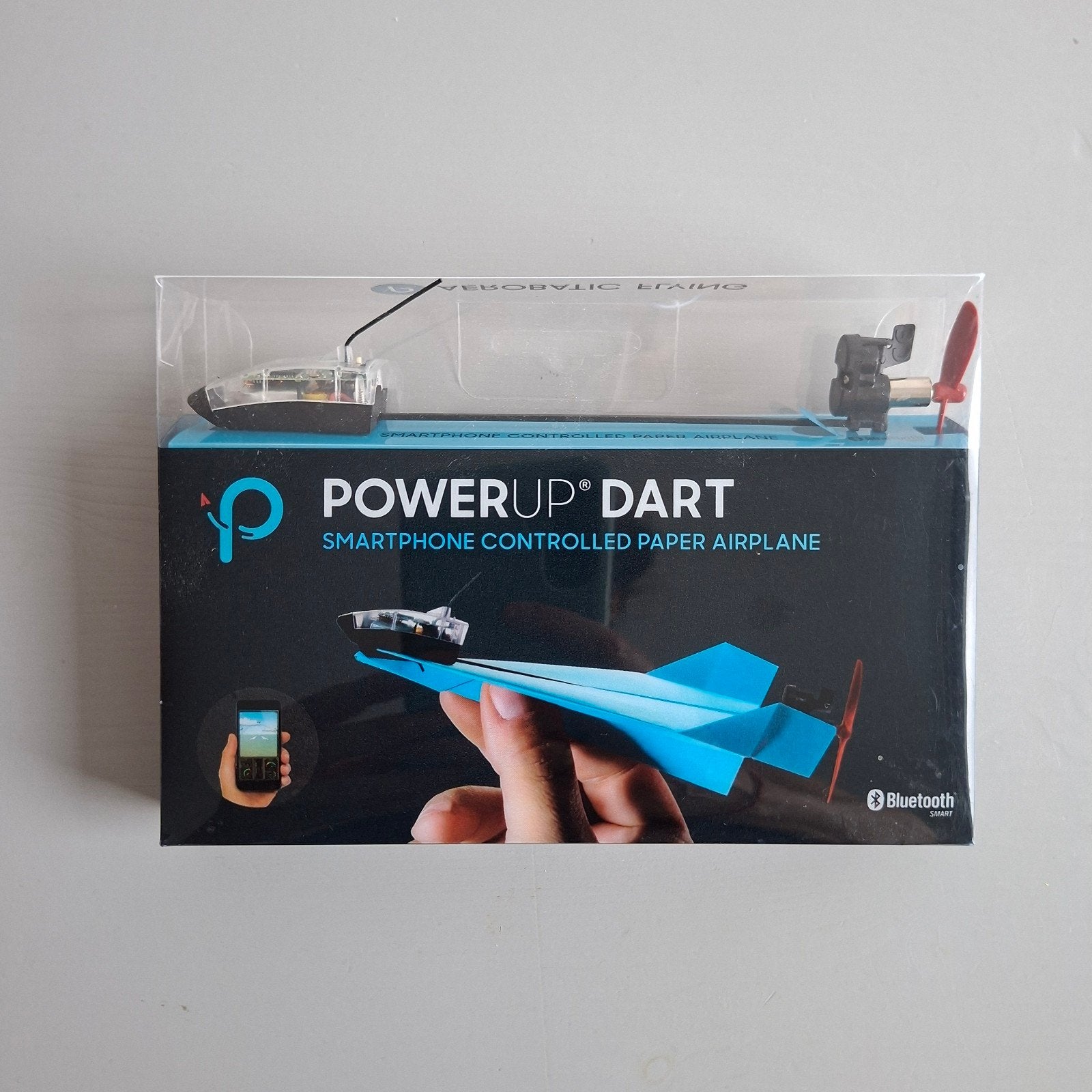 POWERUP DART Smartphone Gestuurd Papieren Vliegtuig, Hobby en Vrije tijd, Modelbouw | Vliegtuigen en Helikopters, Overige merken
