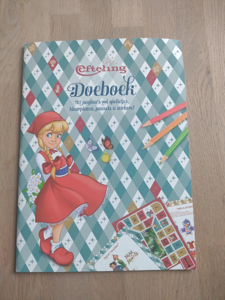 Doeboek efteling, Ophalen of Verzenden, Zo goed als nieuw