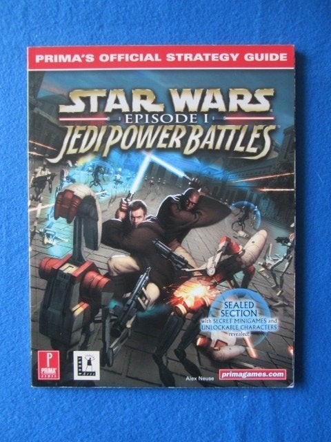 Star Wars Jedi Battles strategy guide hintboek (PS1), Spelcomputers en Games, Avontuur en Actie, 1 speler, Ophalen of Verzenden