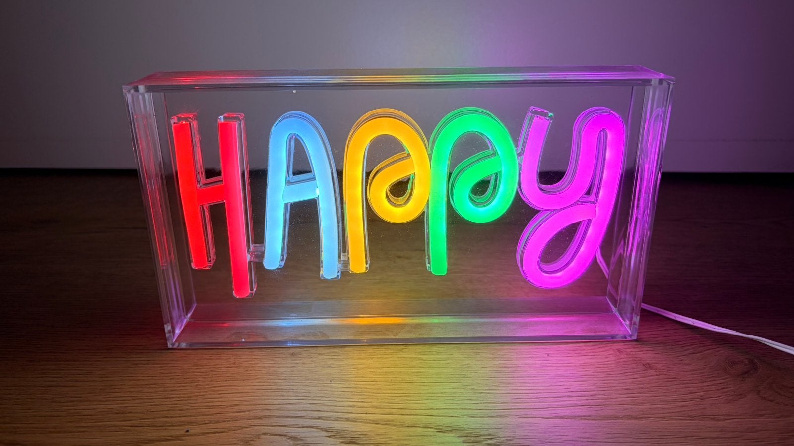 Neon licht met USB aansluiting, Ophalen of Verzenden, Zo goed als nieuw, Licht