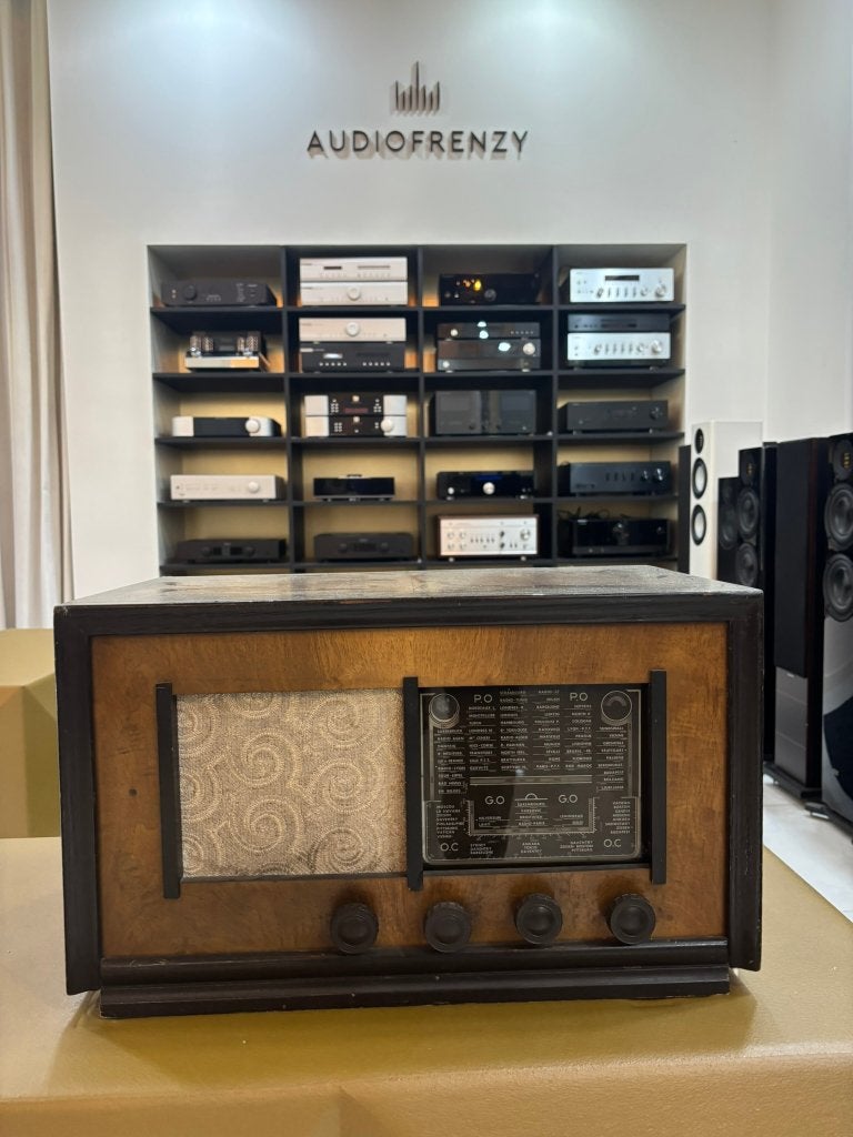 A.bsolument Vintage Bluetooth Radio – Focal Inside, Ophalen of Verzenden, Refurbished