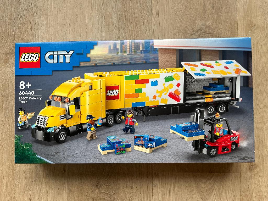 NIEUW: Lego 60440 - Gele vrachtwagen, City, Lego, Nieuw, Ophalen of Verzenden