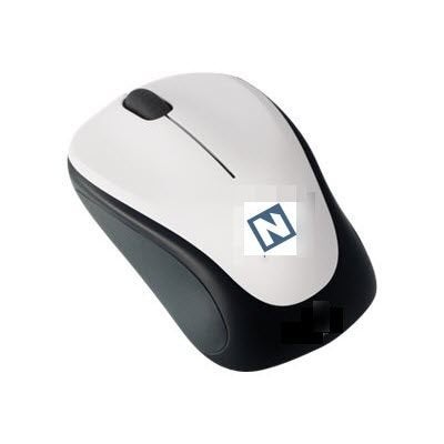 Logitech M235 2nd Generation mouse 2.4 GHz ivory white, Computers en Software, Muizen, Nieuw, Muis, Rechtshandig, Draadloos, Verzenden