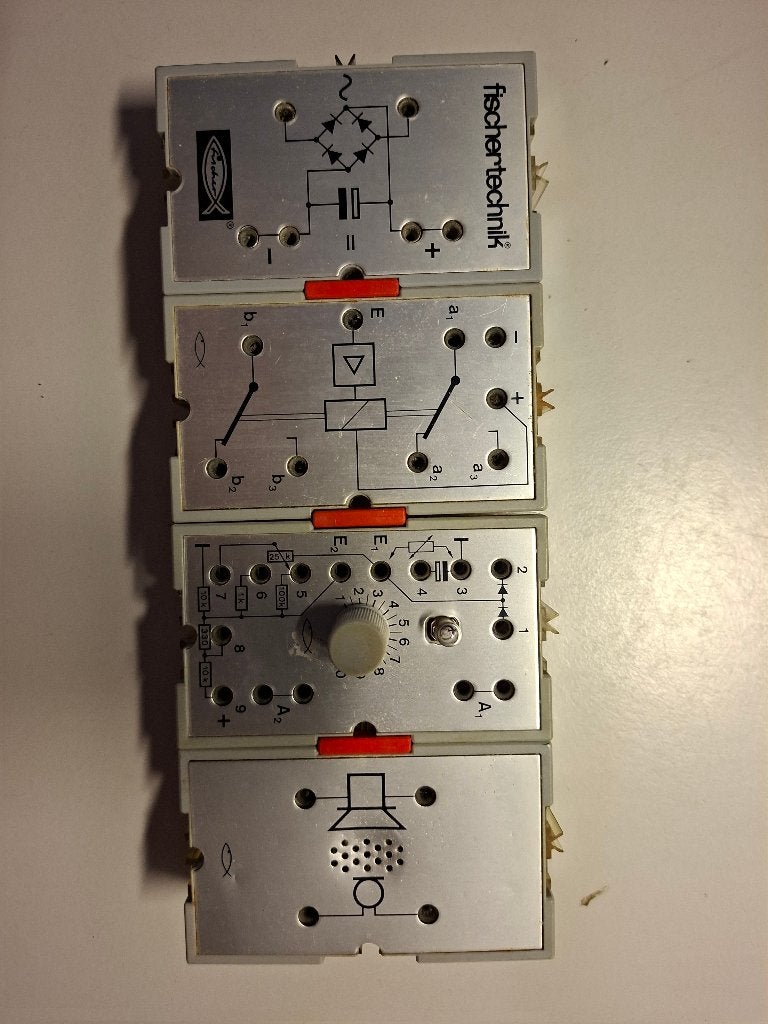 Fischer Technik 4 'start' silberlingen, Hobby en Vrije tijd, Ophalen of Verzenden, Gebruikt