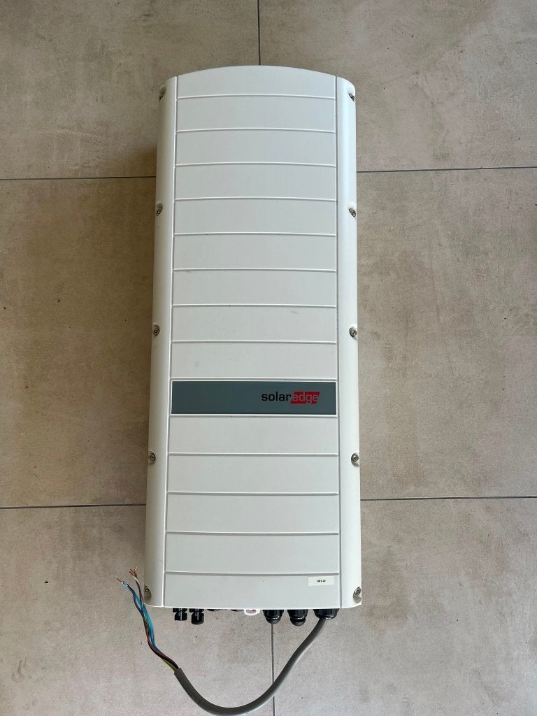 2 SolarEdge omvormers + 36 optimizers (werkend gedemonteerd), Ophalen, Gebruikt, Compleet systeem, 200 wattpiek of meer