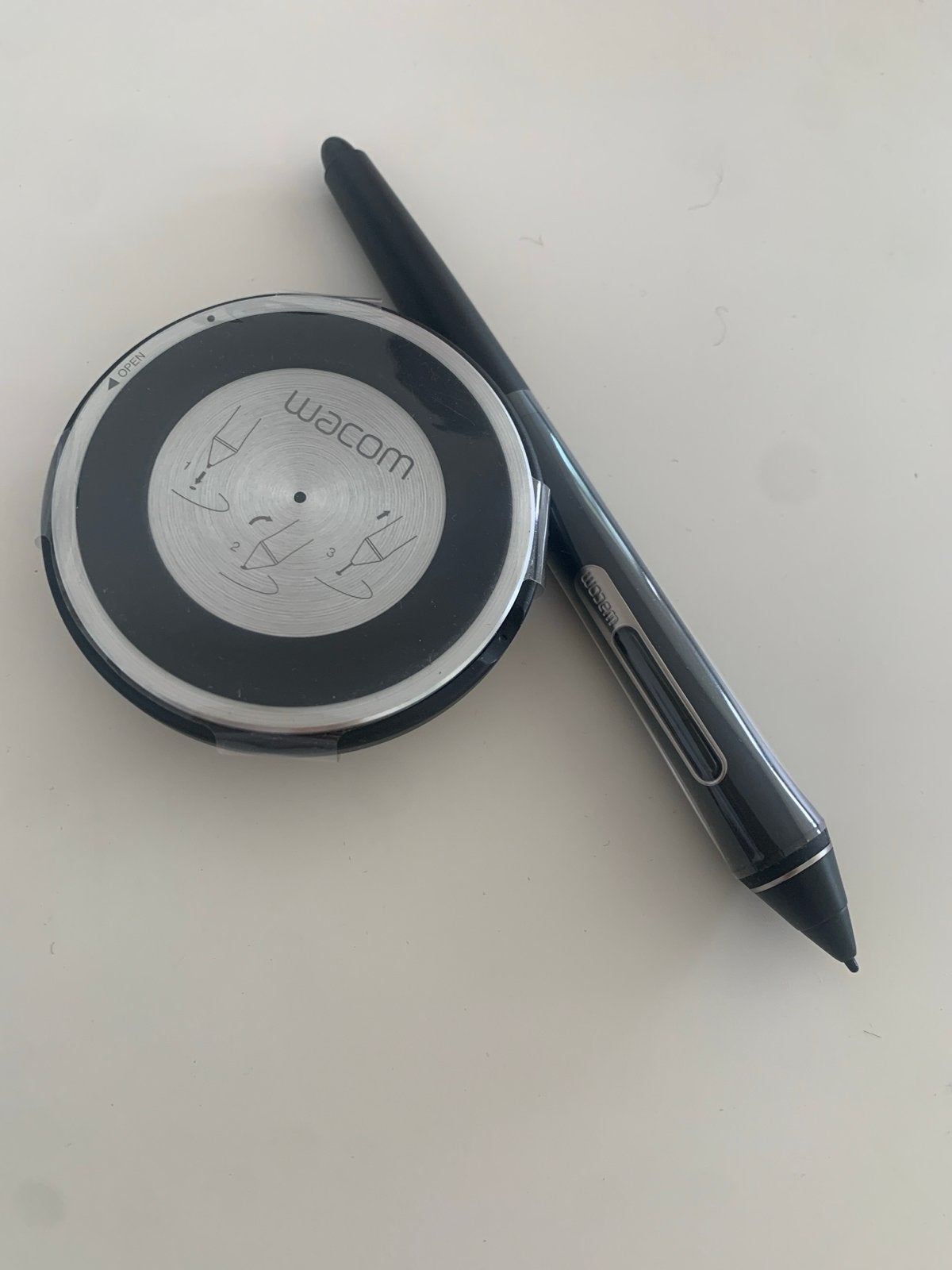 Wacom tekentablet pen met houder, Ophalen of Verzenden, Nieuw, Draadloos