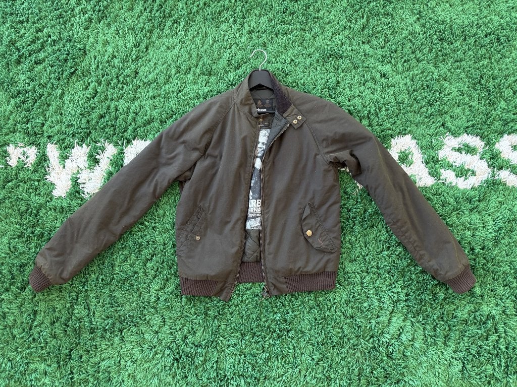 Barbour International Steve McQueen jacket - brown - M, Ophalen, Barbour, Bruin, Maat 48/50 (M)