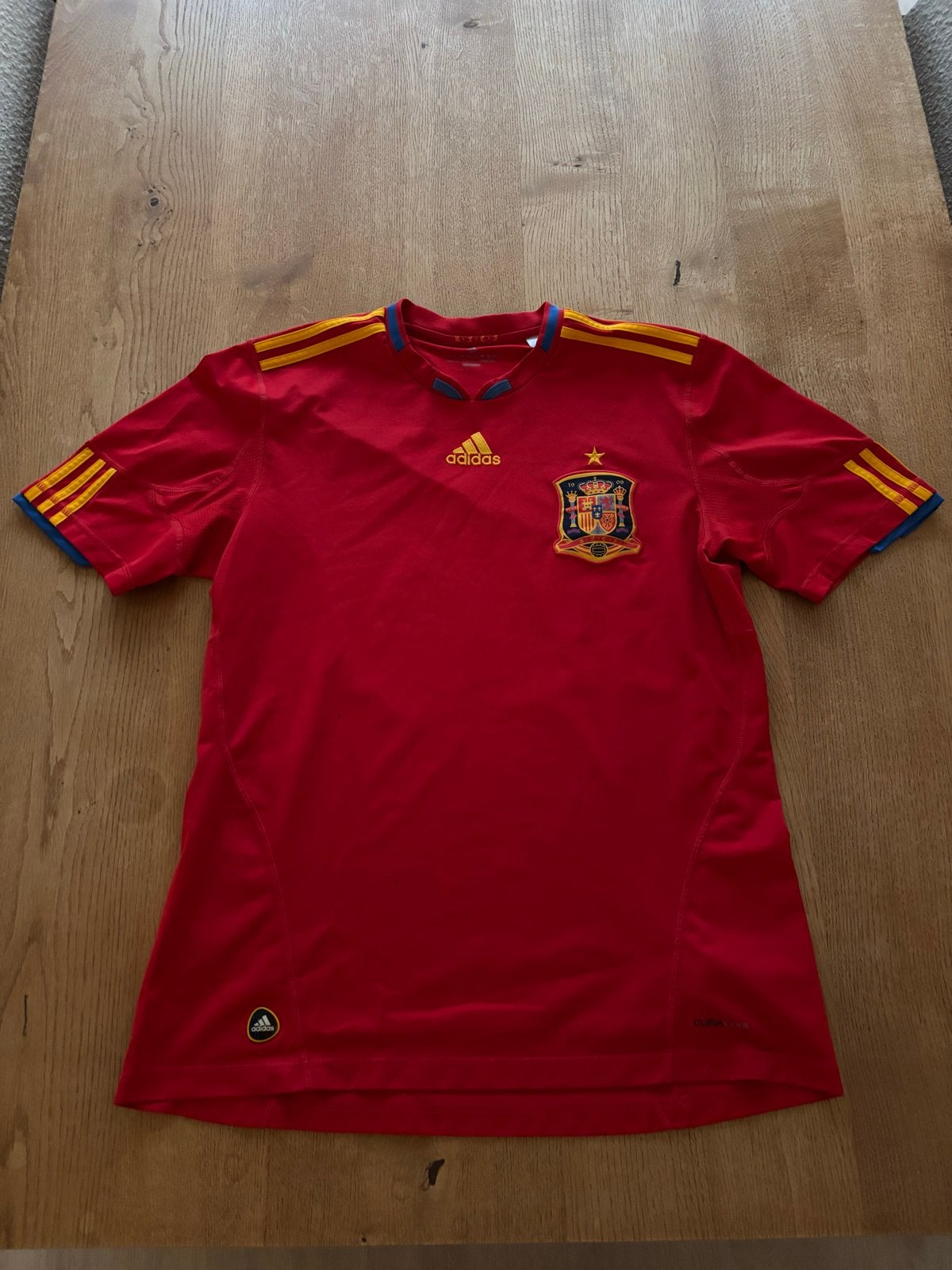 Adidas Spanje Thuisshirt - Maat L, Ophalen, Maat 52/54 (L), Zo goed als nieuw, Voetbal