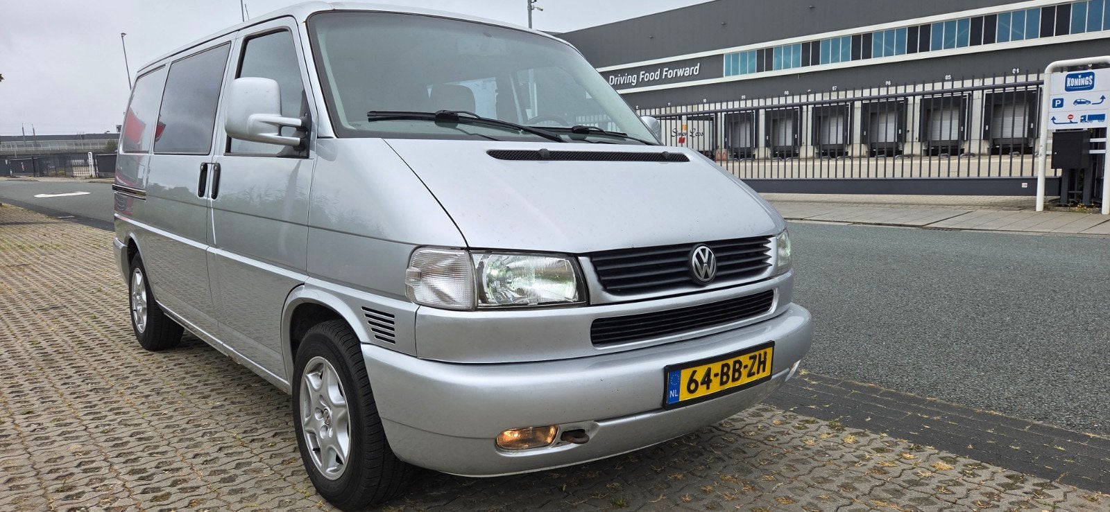 Volkswagen Transporter Bestel 2.5 TDI 1.0 75KW DC 2002, Auto's, Bestelauto's, Particulier, Airbags, Airconditioning, Alarm, Bluetooth