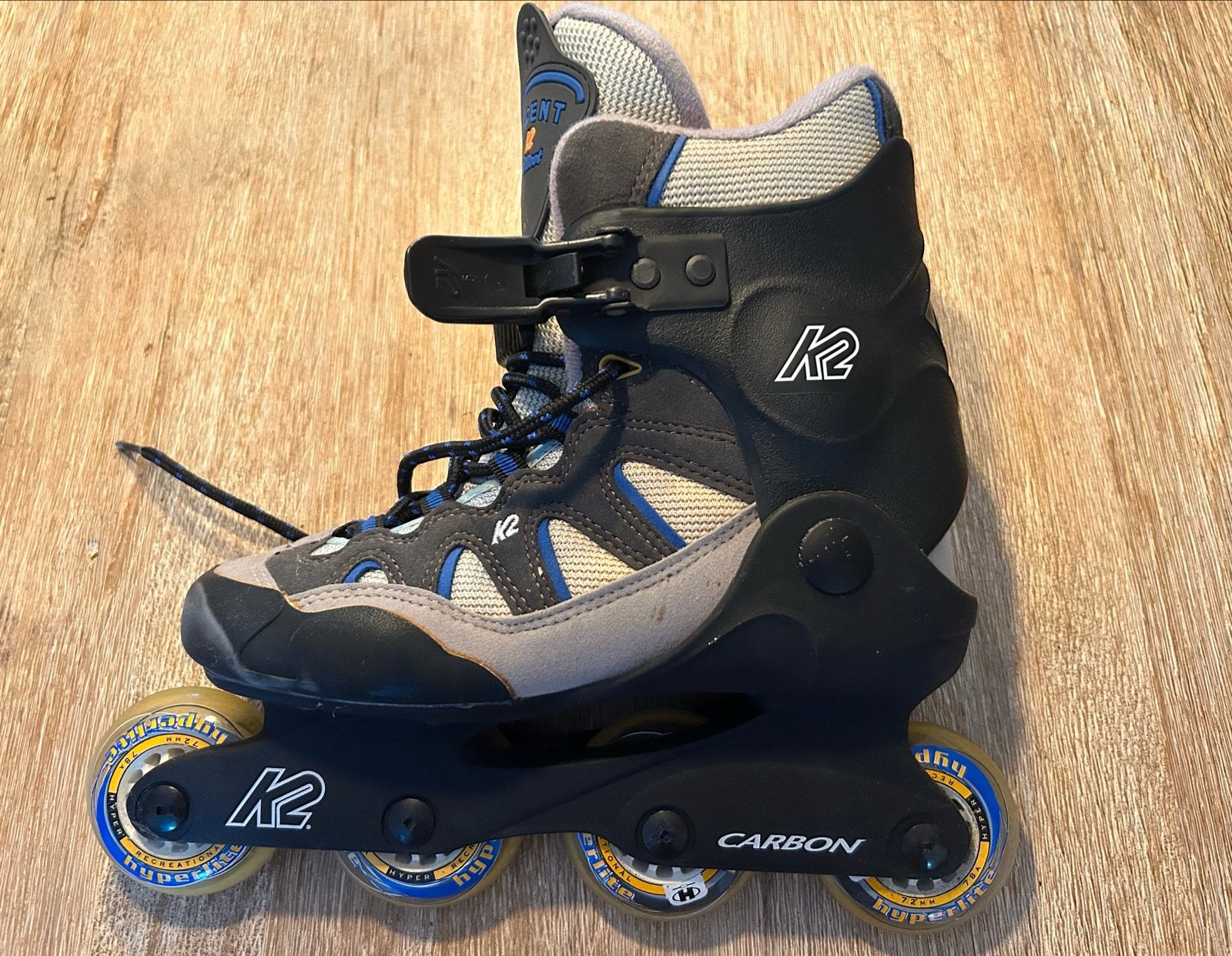 K2 Ascent inline skates dames, maat 38, K2, Ophalen of Verzenden, Zo goed als nieuw, Inline skates 4 wielen