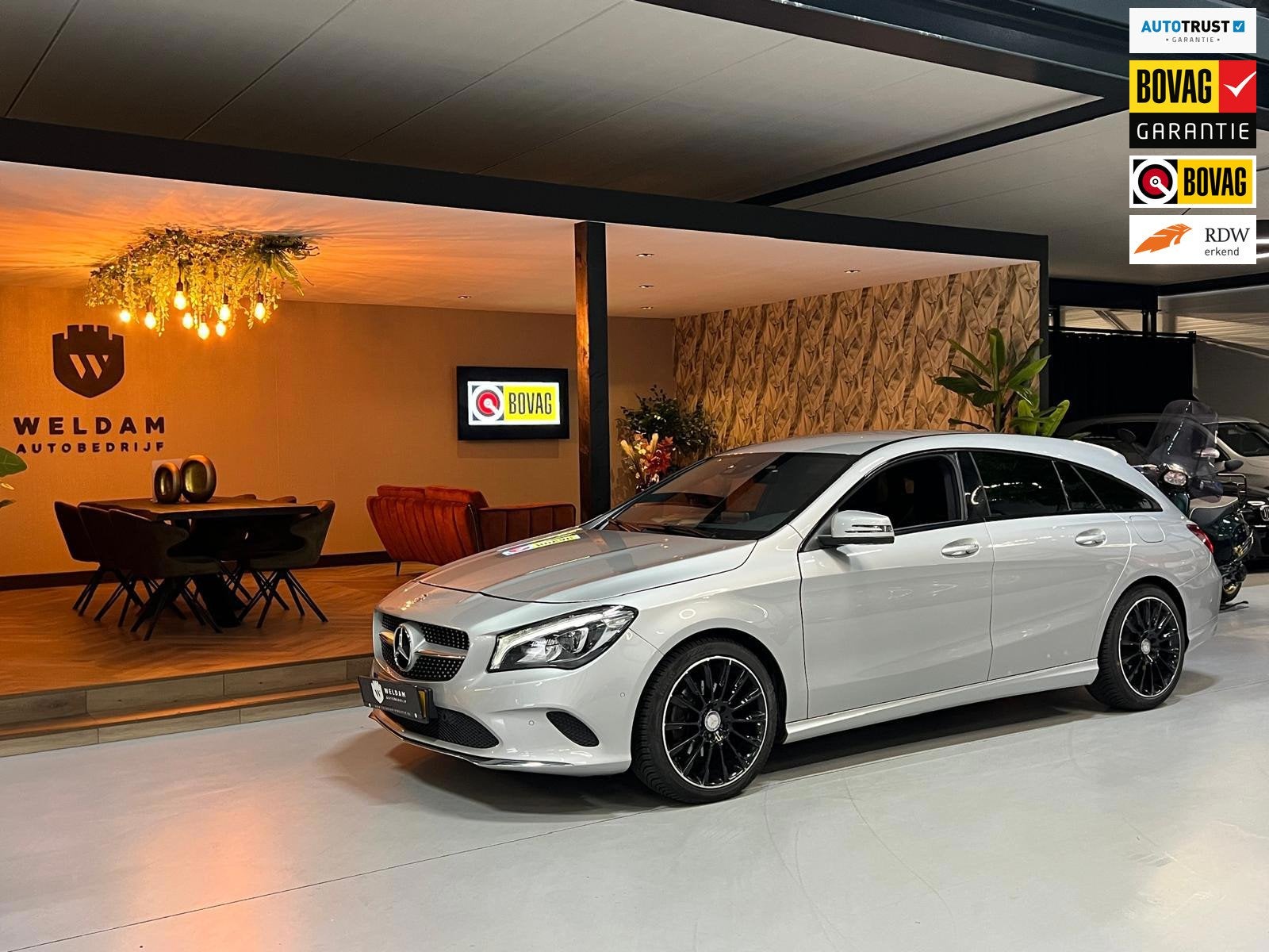 Mercedes-Benz CLA-klasse Shooting Brake 200 Prestige Garanti, Auto's, 730 kg, Gebruikt, Met garantie (alle), Automatische klimaatregeling
