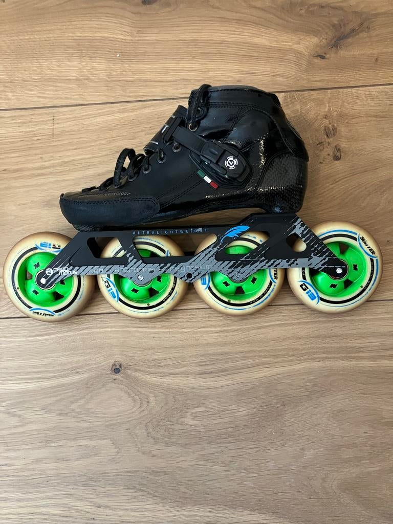 Luigino Strut inline skates maat 38 - Cato Modus 4x100mm, Overige merken, Ophalen of Verzenden, Zo goed als nieuw, Inline skates 4 wielen