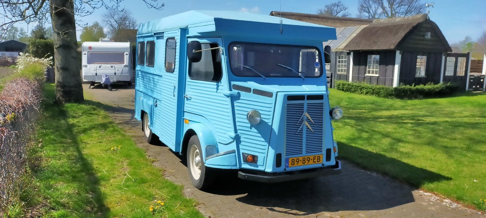 Citroën Hy 1975, 1800 kg, Citroën, Blauw, Origineel Nederlands
