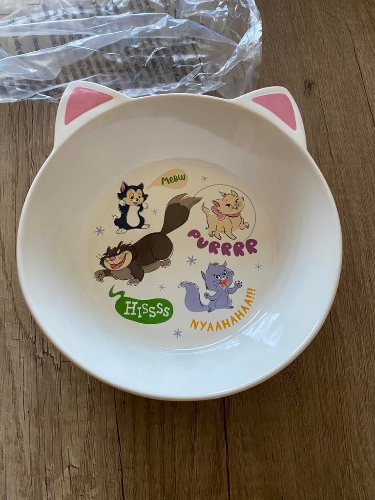Nieuw! Disney katten voerbak, Ophalen of Verzenden, Nieuw