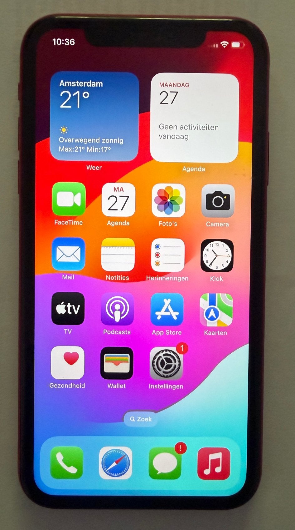 Te koop iPhone XR, Telecommunicatie, Mobiele telefoons | Apple iPhone, 80 %, IPhone XR, Ophalen of Verzenden, Zo goed als nieuw