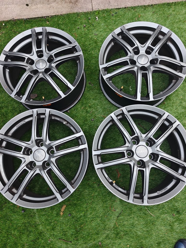 Dezent 17 inch lichtmetalen velgen set 4 stuks – antraciet, Ophalen