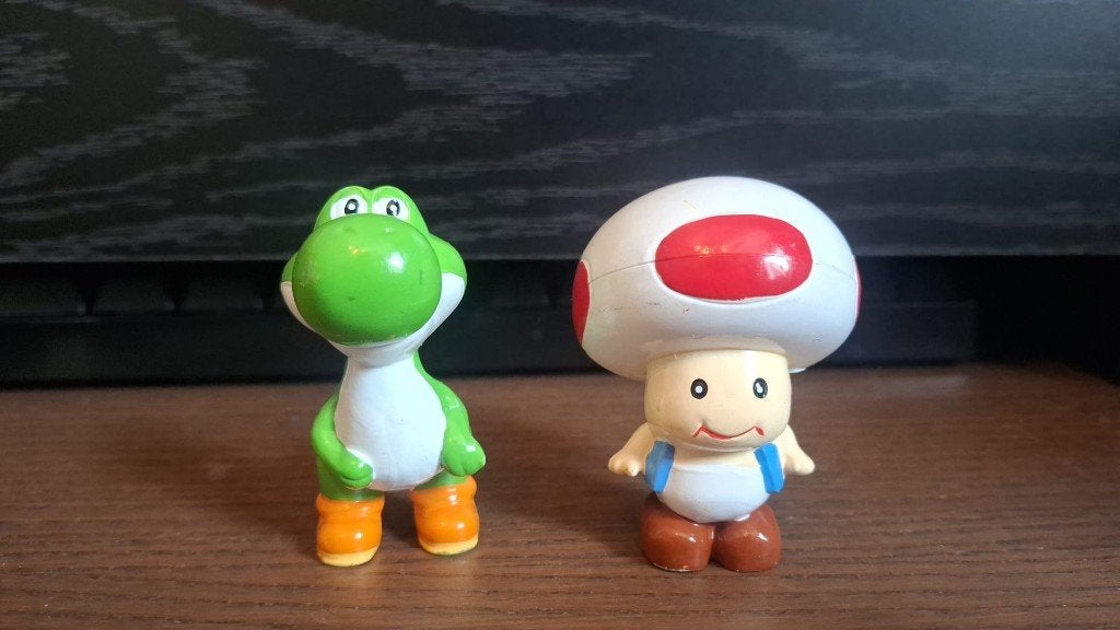 Toad & Yoshi van ninentodo set, Ophalen of Verzenden, Zo goed als nieuw