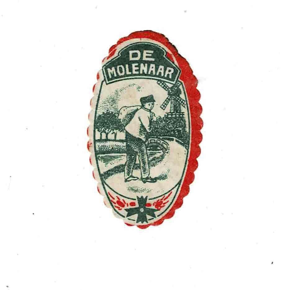 Oude sluitzegel van "DE MOLENAAR", Verzenden, Gebruikt, Overige typen