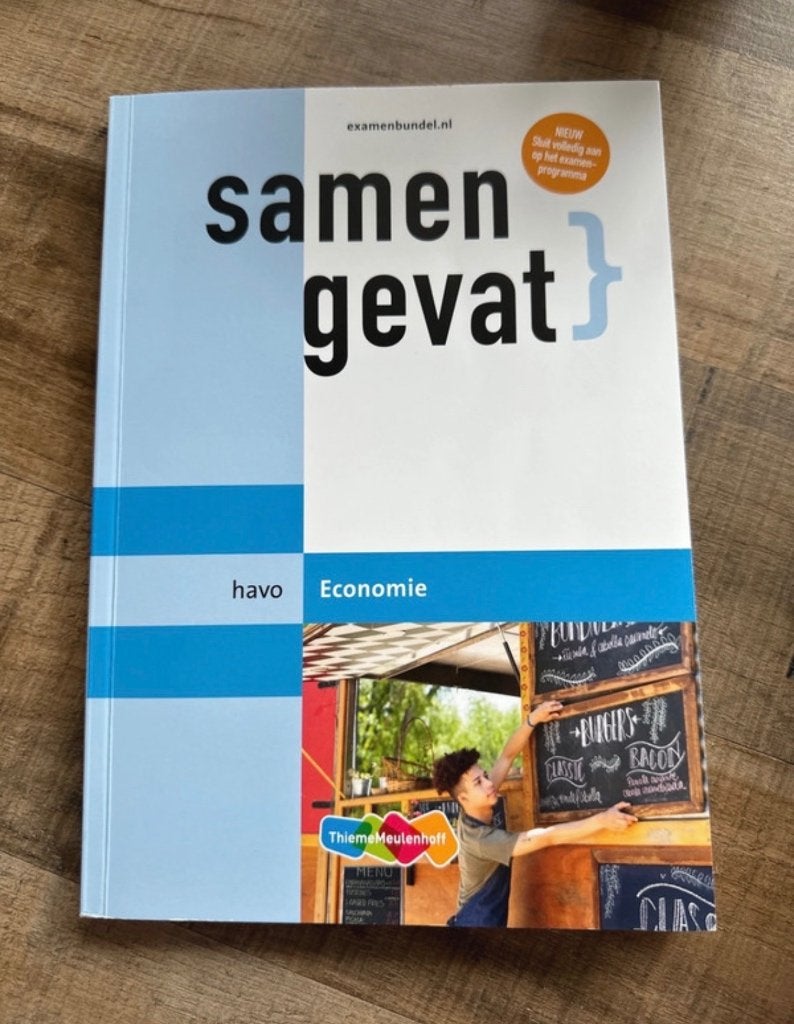 Samengevat Havo Economie, Economie, Ophalen of Verzenden, Zo goed als nieuw, HAVO