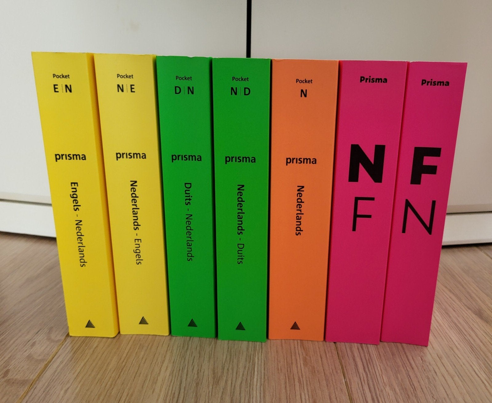 Prisma woordenboeken Nederlands, Duits, Engels, Frans, Boeken, Woordenboeken, Ophalen of Verzenden, Zo goed als nieuw, Prisma of Spectrum