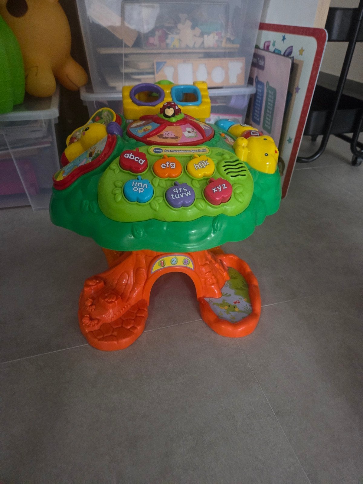 VTech Boomstam Activiteitentafel - Zo goed als nieuw, Ophalen, Zo goed als nieuw, Overige typen, Met geluid