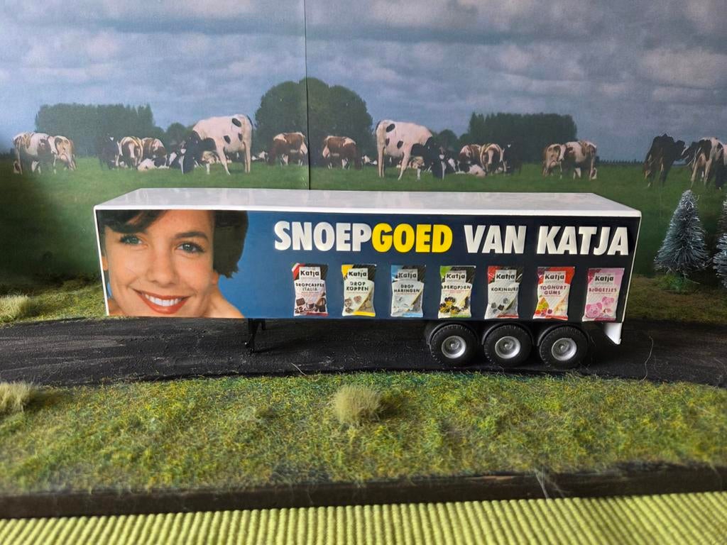 Lion toys oplegger, Ophalen of Verzenden, Bus of Vrachtwagen, Lion Toys