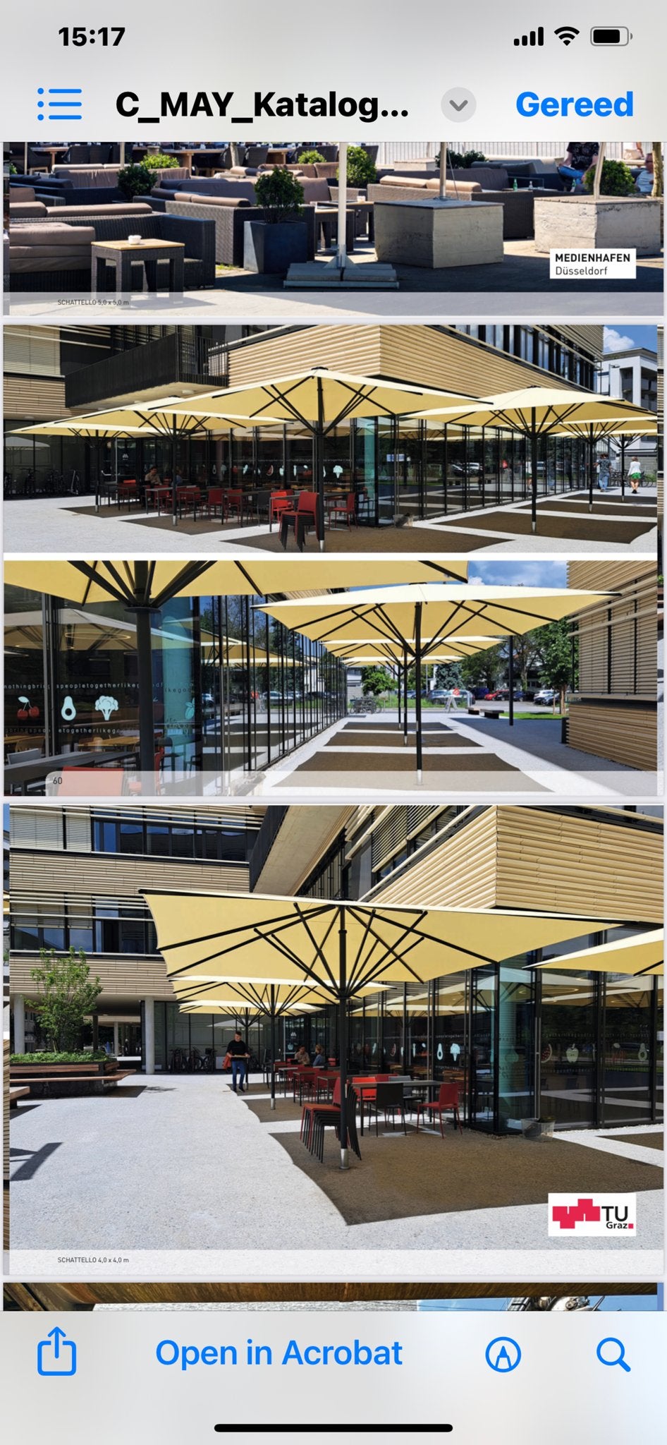 VeDamco Horeca Parasols - Diverse Voorraad & Mogelijkheden, Kantelbaar, Nieuw, Ophalen of Verzenden, Stokparasol
