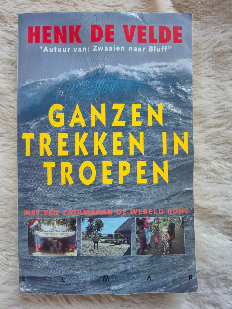 (368)Ganzen trekken in troepen - Henk de Velde, Ophalen of Verzenden, Nieuw, Henk de Velde, Nederland