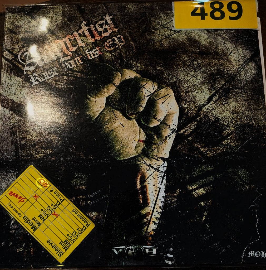 Angerfist - Raise your fist, Gebruikt, Ophalen of Verzenden, EP, 12 inch