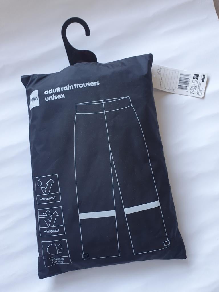 Nieuwe HEMA Unisex Regenbroek - Waterdicht en Winddicht, Verzenden, Nieuw, Regenbroek, Heren