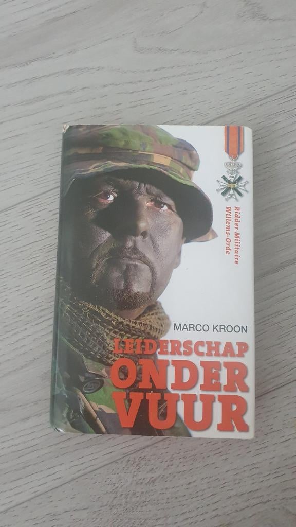 Leiderschap Onder Vuur - Marco Kroon, Gelezen, Marco Kroon, Ophalen of Verzenden, Landmacht