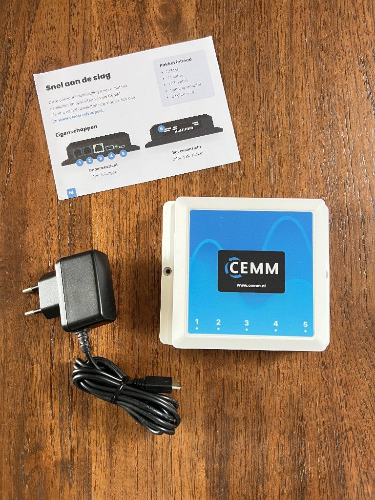 Cemm 3.0 met Modbus RTU Eastron, Ophalen, Gebruikt