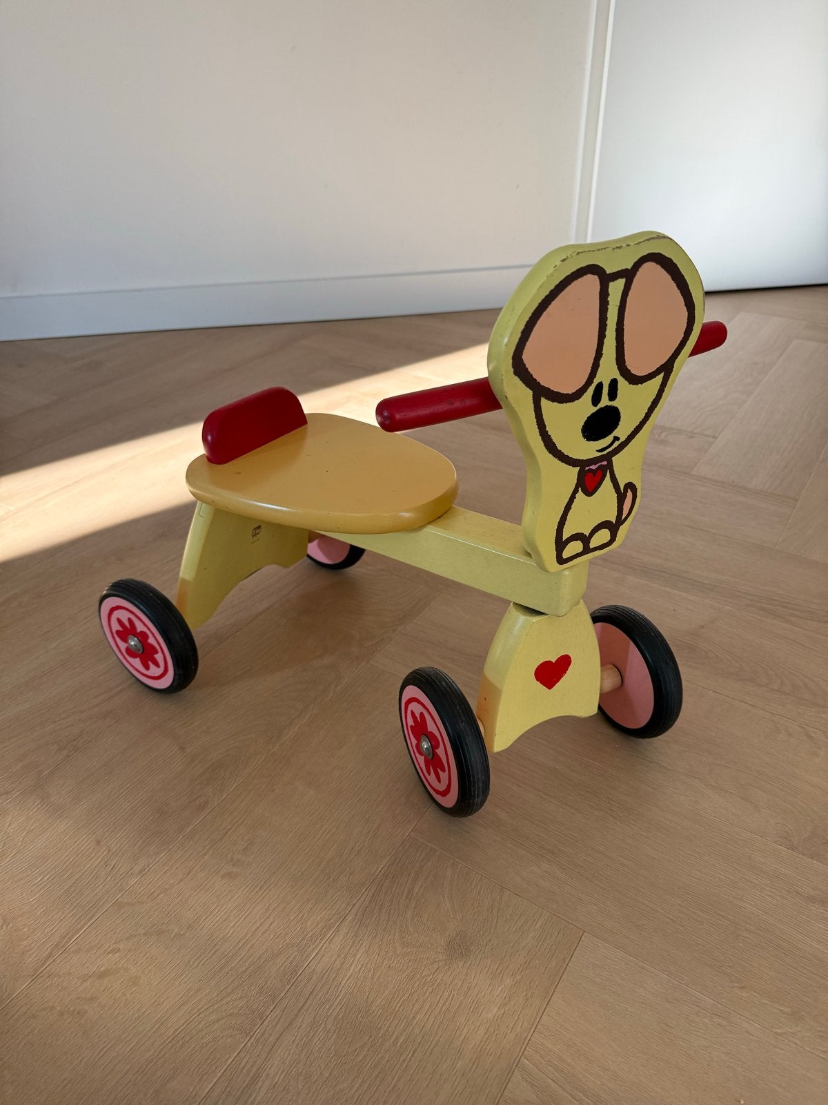 Woezel en Pip houten loopfiets, Ophalen of Verzenden, Gebruikt, Loopfiets