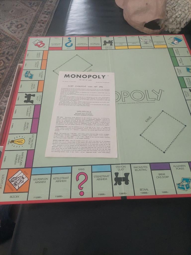 Vintage Monopoly gulden editie  10 euro, Ophalen of Verzenden