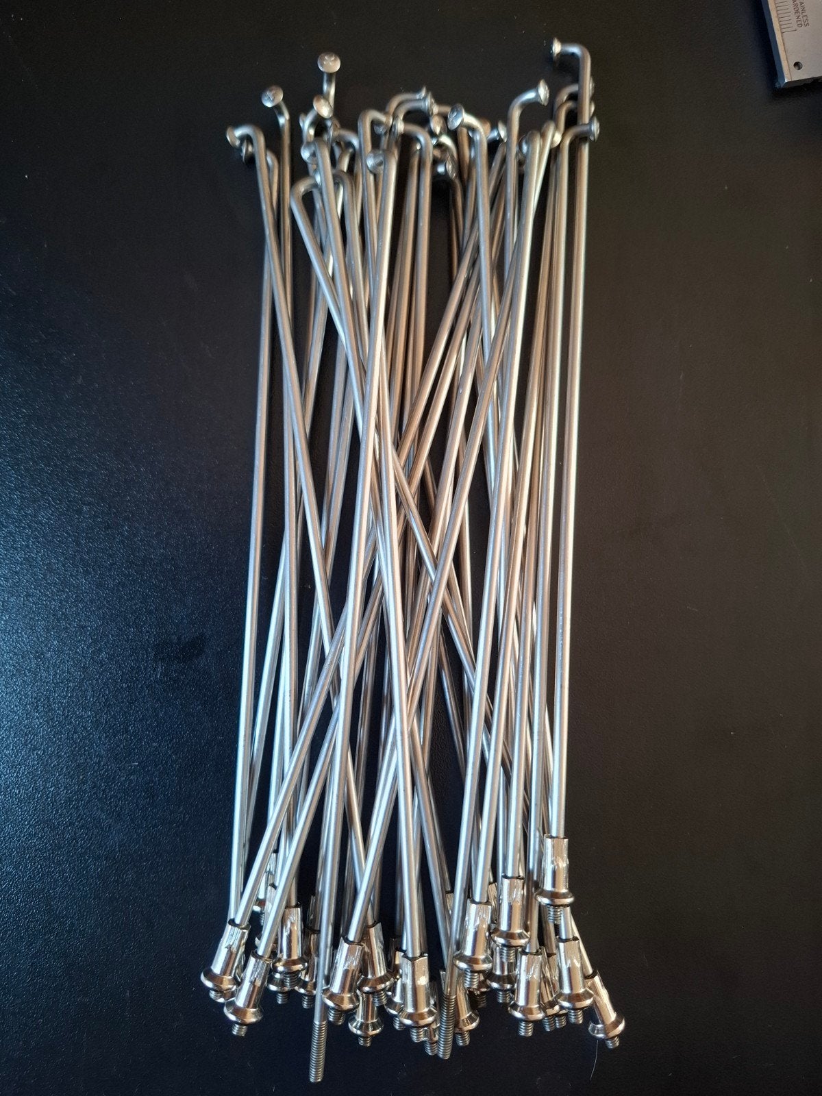 Rvs Spaken 3 mm bij 209 mm 36 stuks nieuw, Ophalen of Verzenden, Nieuw, Wiel, Staal