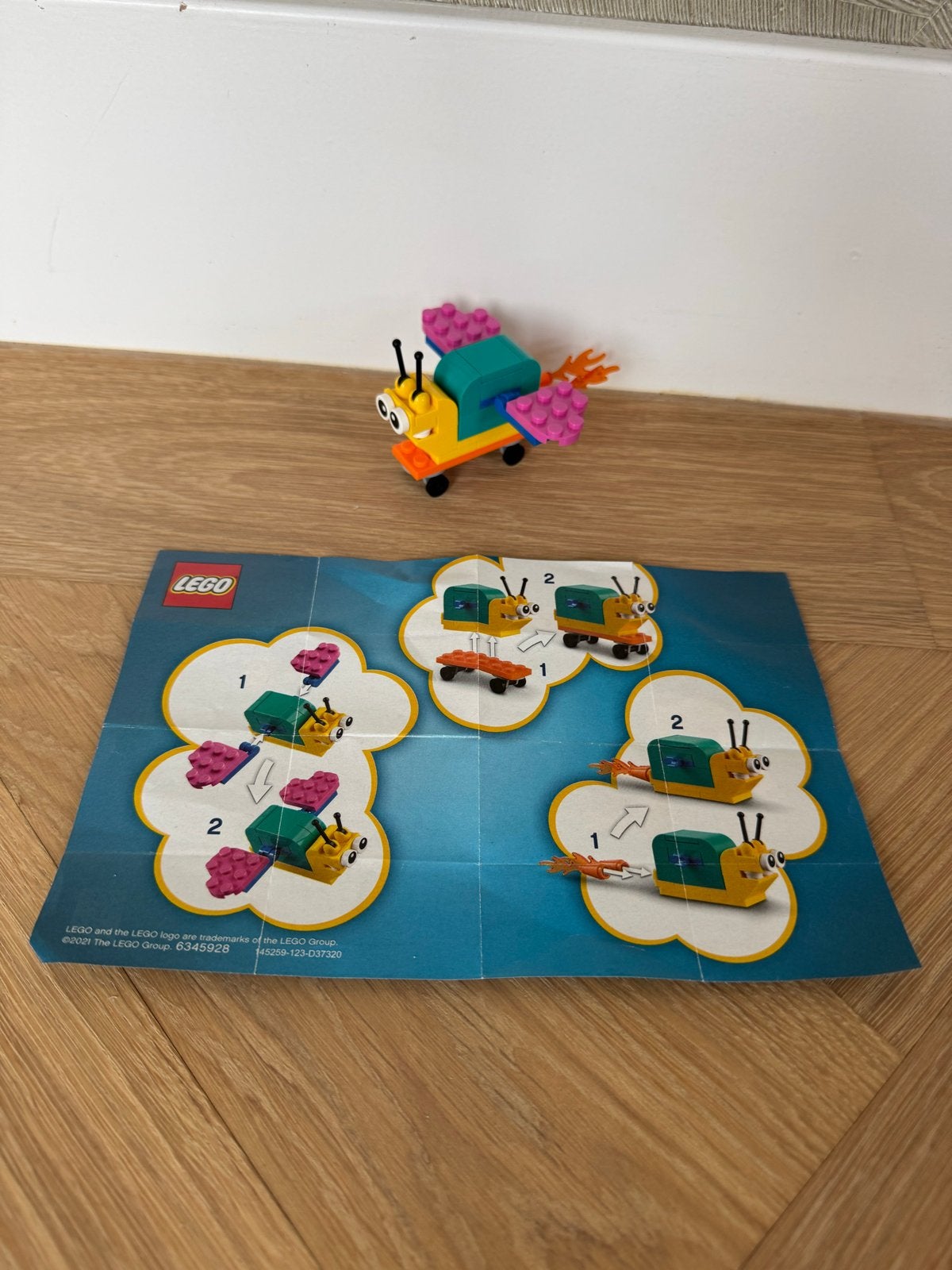 Lego Creator 30563 - Bouw je eigen slak, Lego, Ophalen of Verzenden, Zo goed als nieuw, Compleet