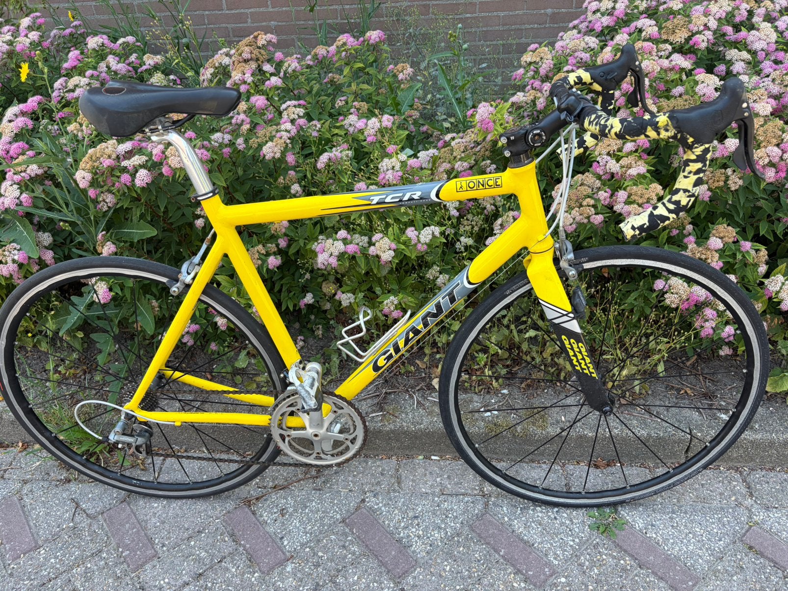 Mooie weinig gebruikte Giant heren racefiets, Fietsen en Brommers, Fietsen | Racefietsen, 28 inch, Aluminium, Zo goed als nieuw