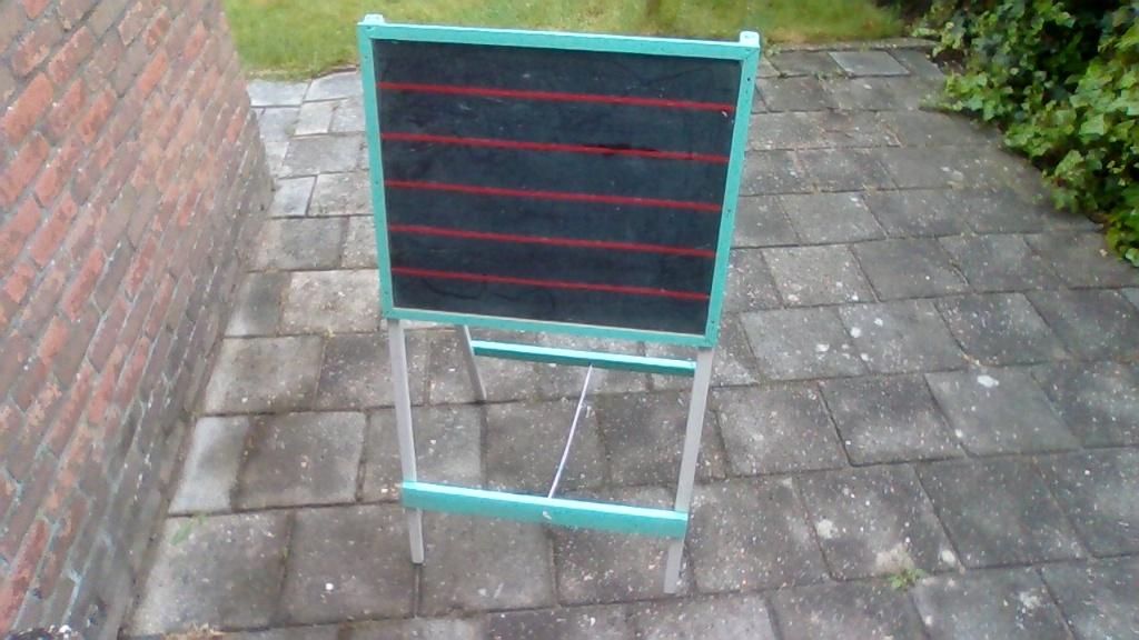 Schoolbordje, Ophalen, Gebruikt, Krijtbord