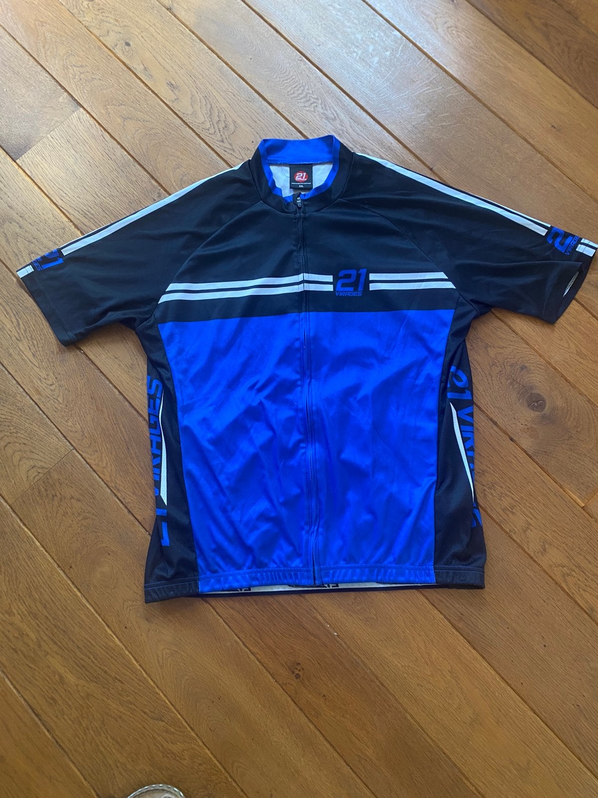 21 virages wielrenshirt maat XXL., Ophalen of Verzenden, Zo goed als nieuw, Kleding