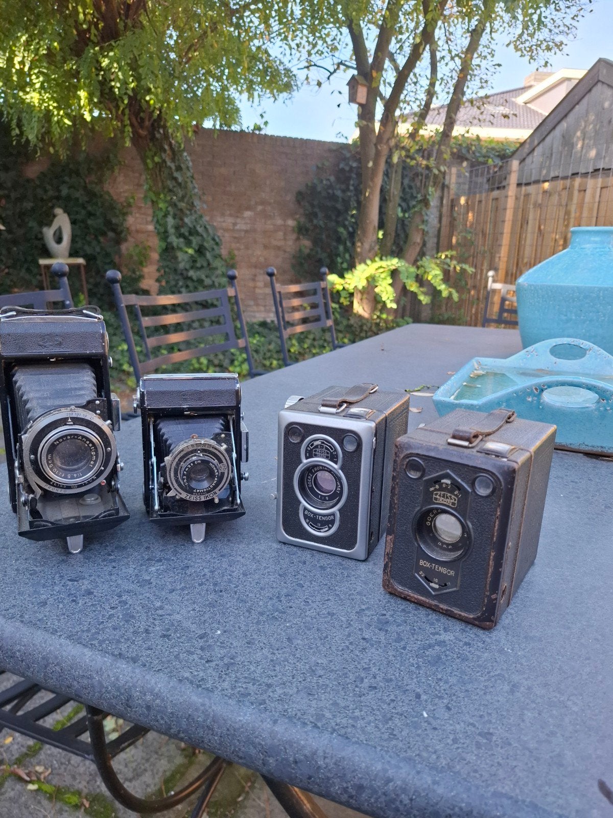 zeiss ikon camera,s 4 stuks, Ophalen of Verzenden, 1940 tot 1960, Fototoestel