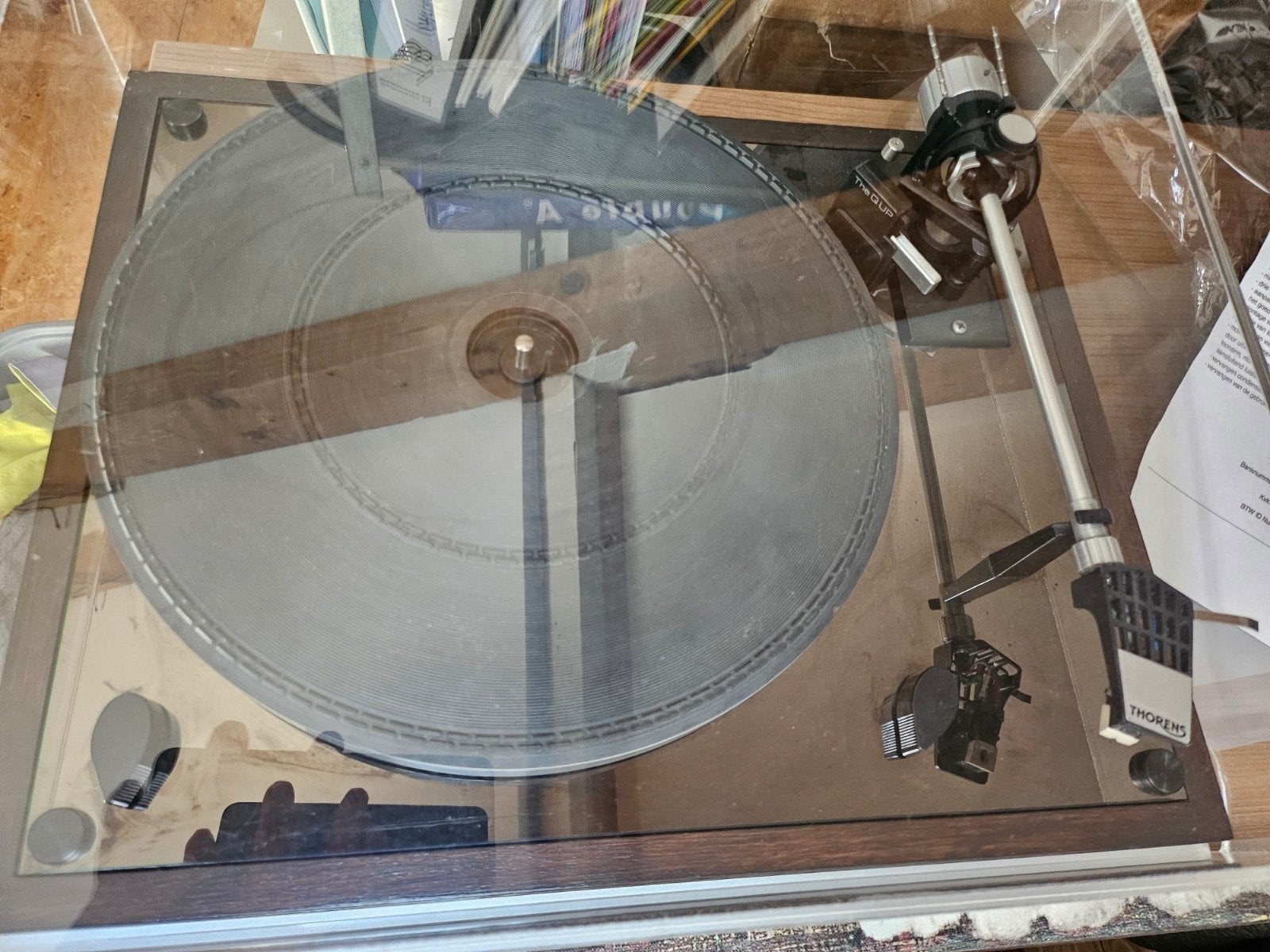 Thorens TD 166 Platenspeler - Gereviseerd, Ophalen, Refurbished, Platenspeler, Thorens