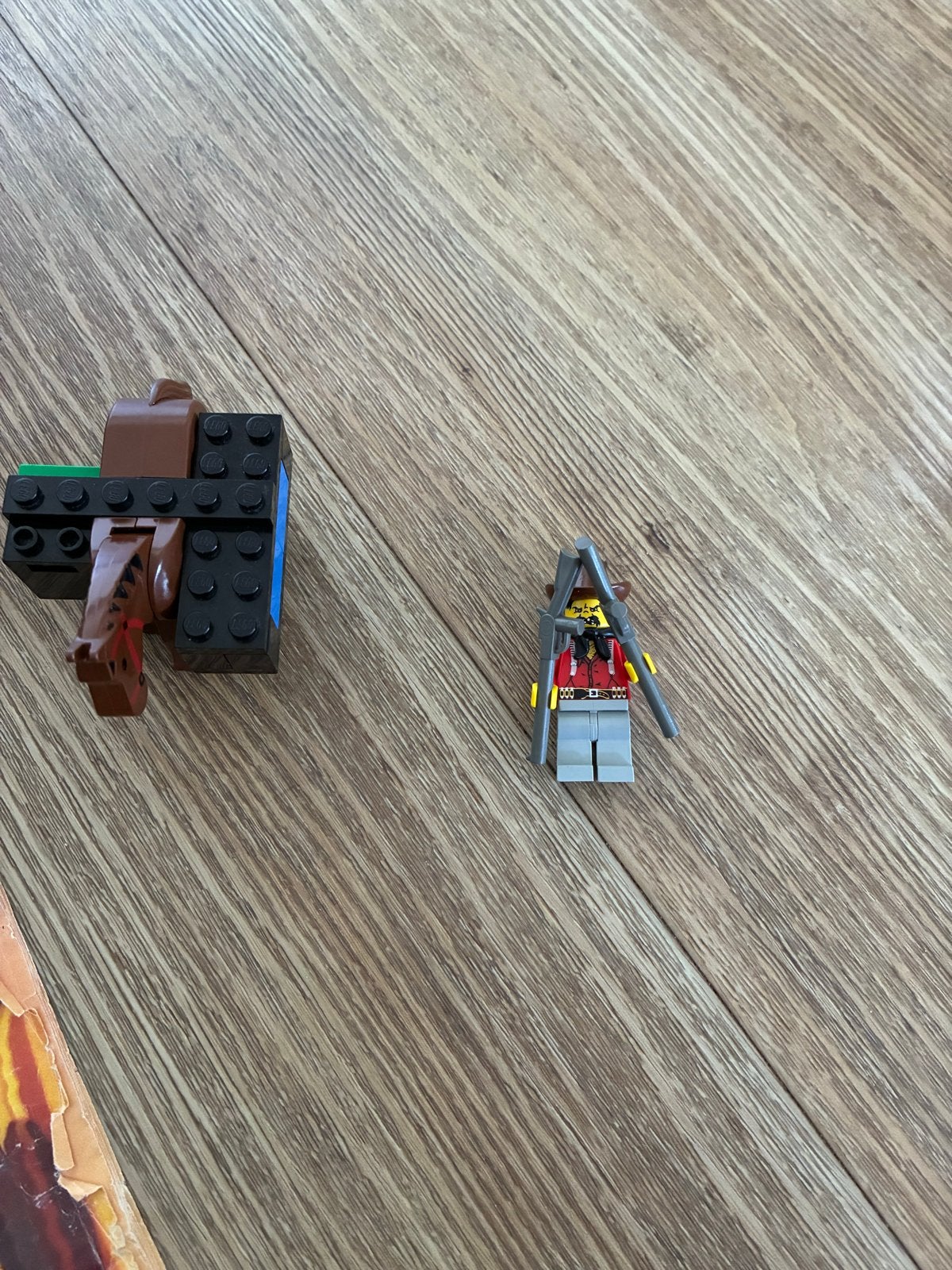 Lego Western Goldmijn 6761 met instructies en figuren, Gebruikt, Overige thema's, Lego, Ophalen of Verzenden