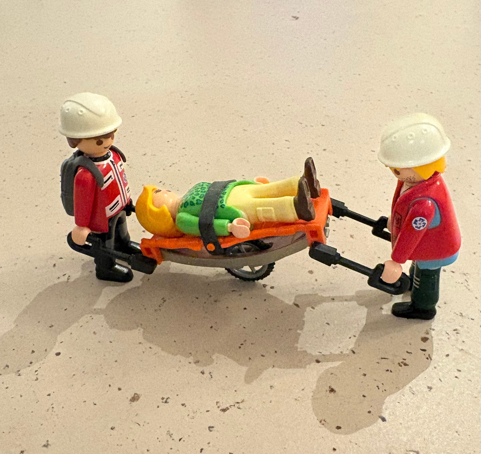5430 Playmobil reddingswerkers met brancard, Ophalen of Verzenden